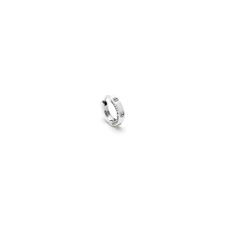 Giovanni Raspini Huggie Screw Ohrringe – Kreisohrringe aus 925er Silber – 11952/1
