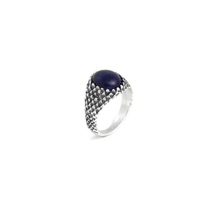 Giovanni Raspini anello da mignolo snake Anello in Argento 925 e sodalite 12560