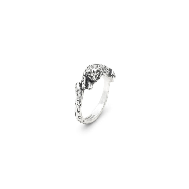 Giovanni Raspini small leopard ring 925 Silver Ring 12587