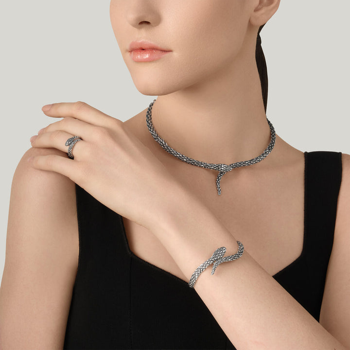 Giovanni Raspini snake ring 925 Silver Ring 12590
