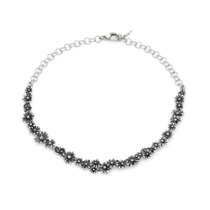 Collar de margaritas de Giovanni Raspini Collar en plata 925 12600