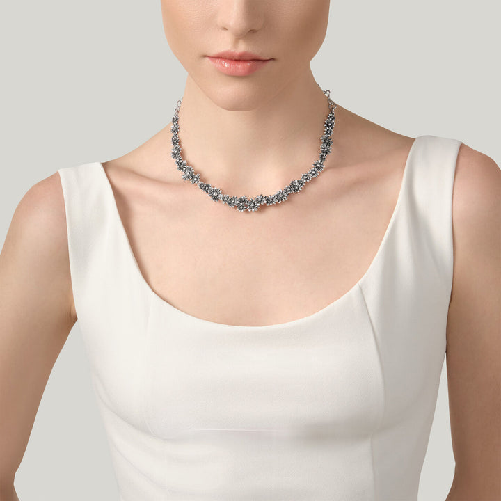 Collar de margaritas de Giovanni Raspini Collar en plata 925 12600