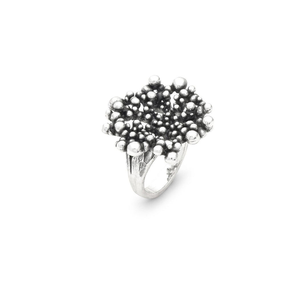 Giovanni Raspini perlage ring 925 silver ring 12608