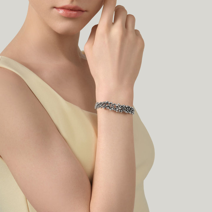 Pulsera de perlas Giovanni Raspini pulsera de plata 925 12609