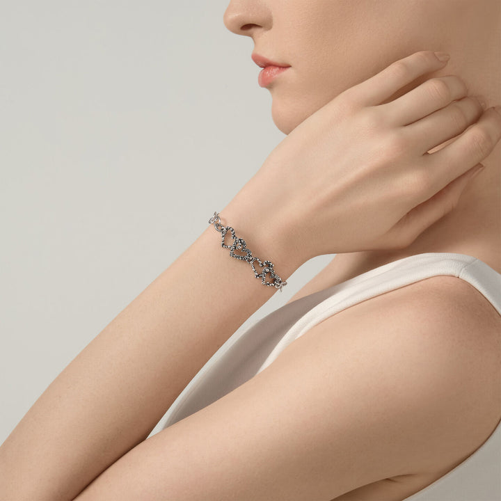 Bracelet petits coeurs Giovanni Raspini Bracelet en argent 925 12617