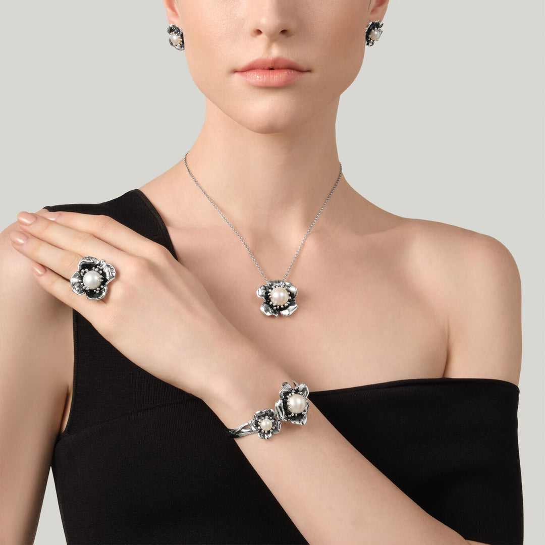 Giovanni Raspini collana magnolia Collana in Argento 925 12631