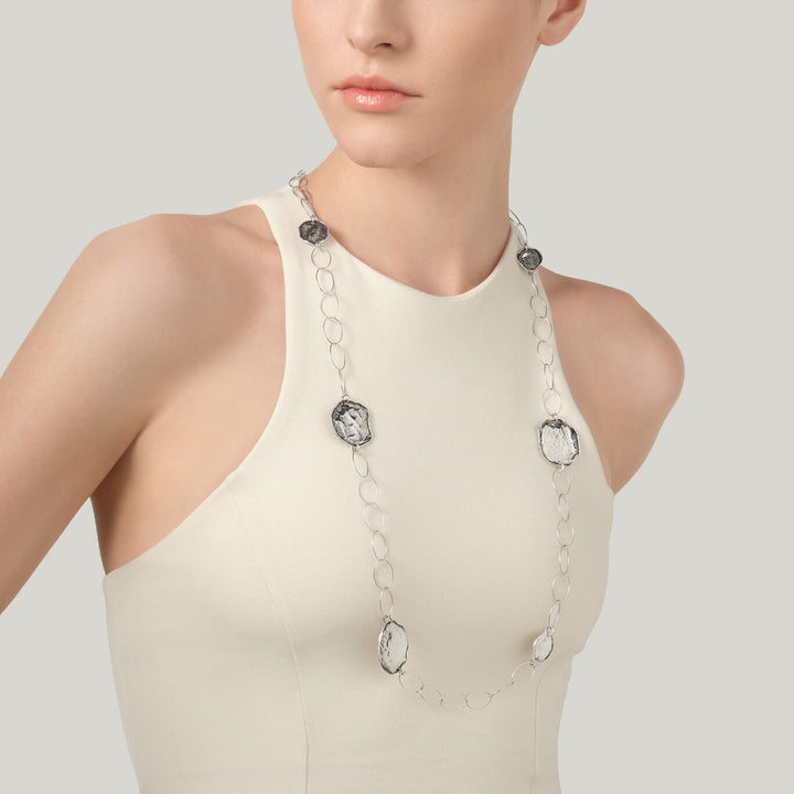 Collar largo fuego Giovanni Raspini Collar en Plata 925 12639