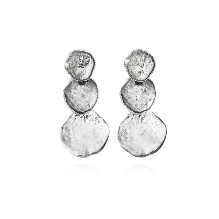 Pendientes Giovanni Raspini fuego cascada Pendientes en Plata 925 12640