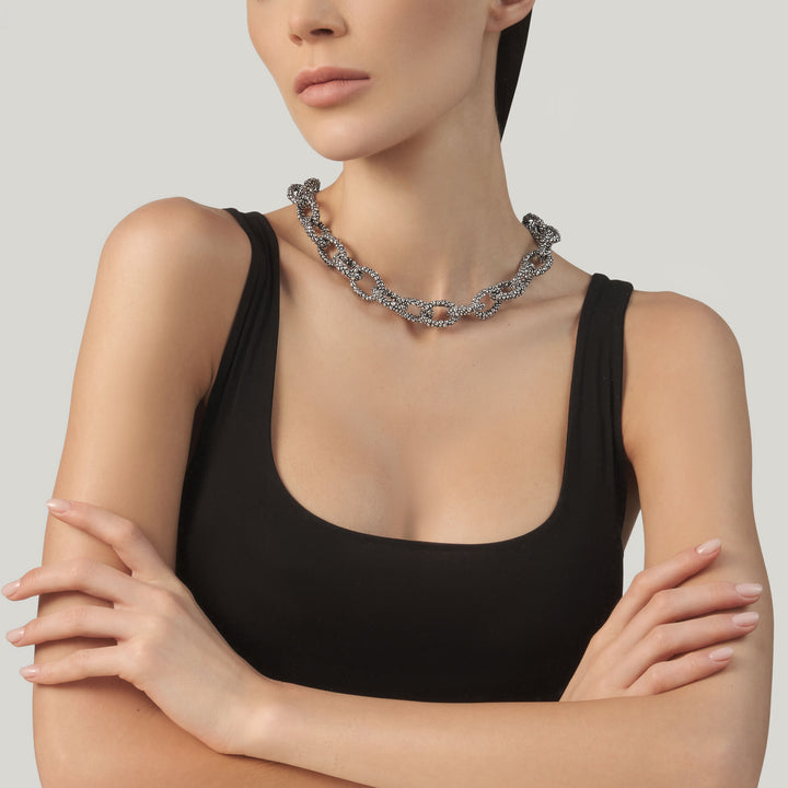 Giovanni Raspini Collar Grand Perlage - Collar de plata 925 - 12691