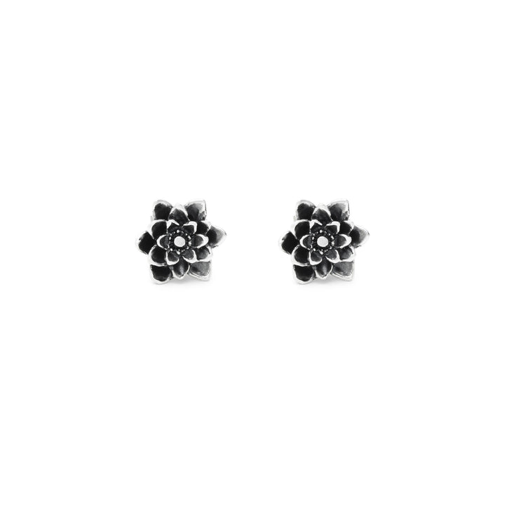 Giovanni Raspini Pendientes Flor de Loto - Pendientes Plata 925 - 12697