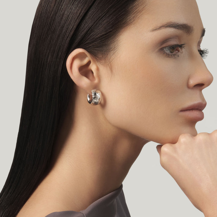 Giovanni Raspini Orecchini Rock Piccoli - Orecchini in Argento 925 - 12706