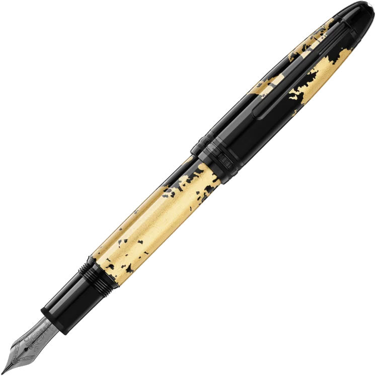 Montblanc ISISSTERück solitaire palligraphy gold leaf tip tip m 119688