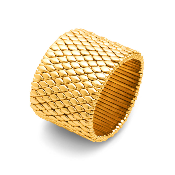 Giovanni Raspini Bracciale Arizona Grande bronzo dorato N0015