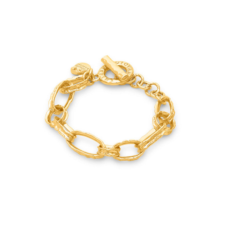 Bracelet chaîne Giovanni Raspini yuma bracelet plaqué or 18 carats N0043