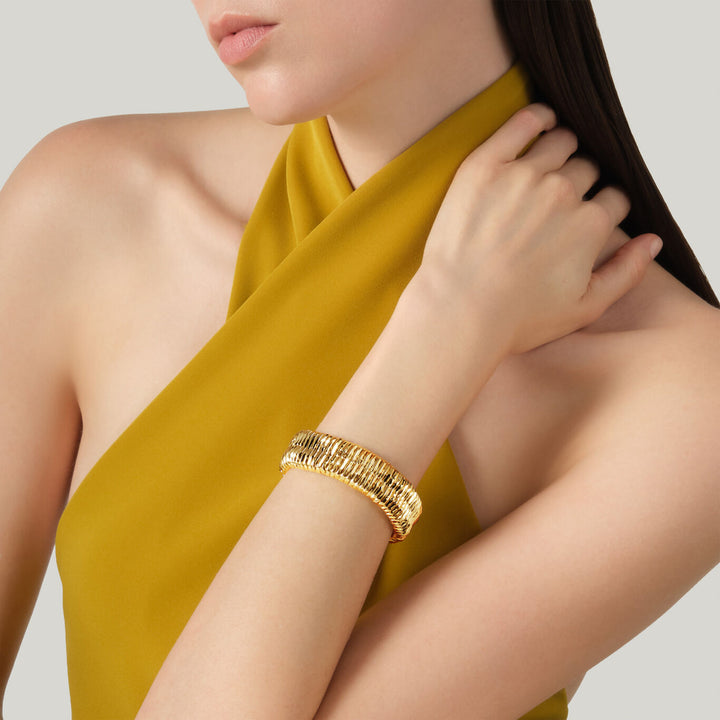 Giovanni Raspini petit bracelet olivia bracelet plaqué or 18 ct N0054