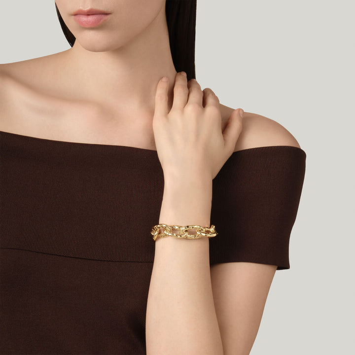 Giovanni Raspini Zelda-Armband, 18 kt vergoldetes Armband N0061