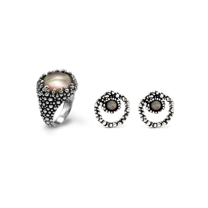 Giovanni Raspini parure boucles d&