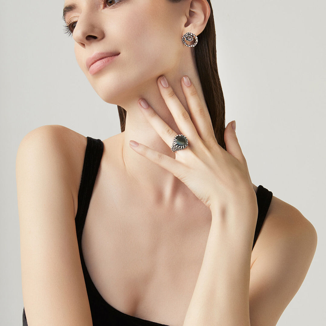 Giovanni Raspini parure boucles d&