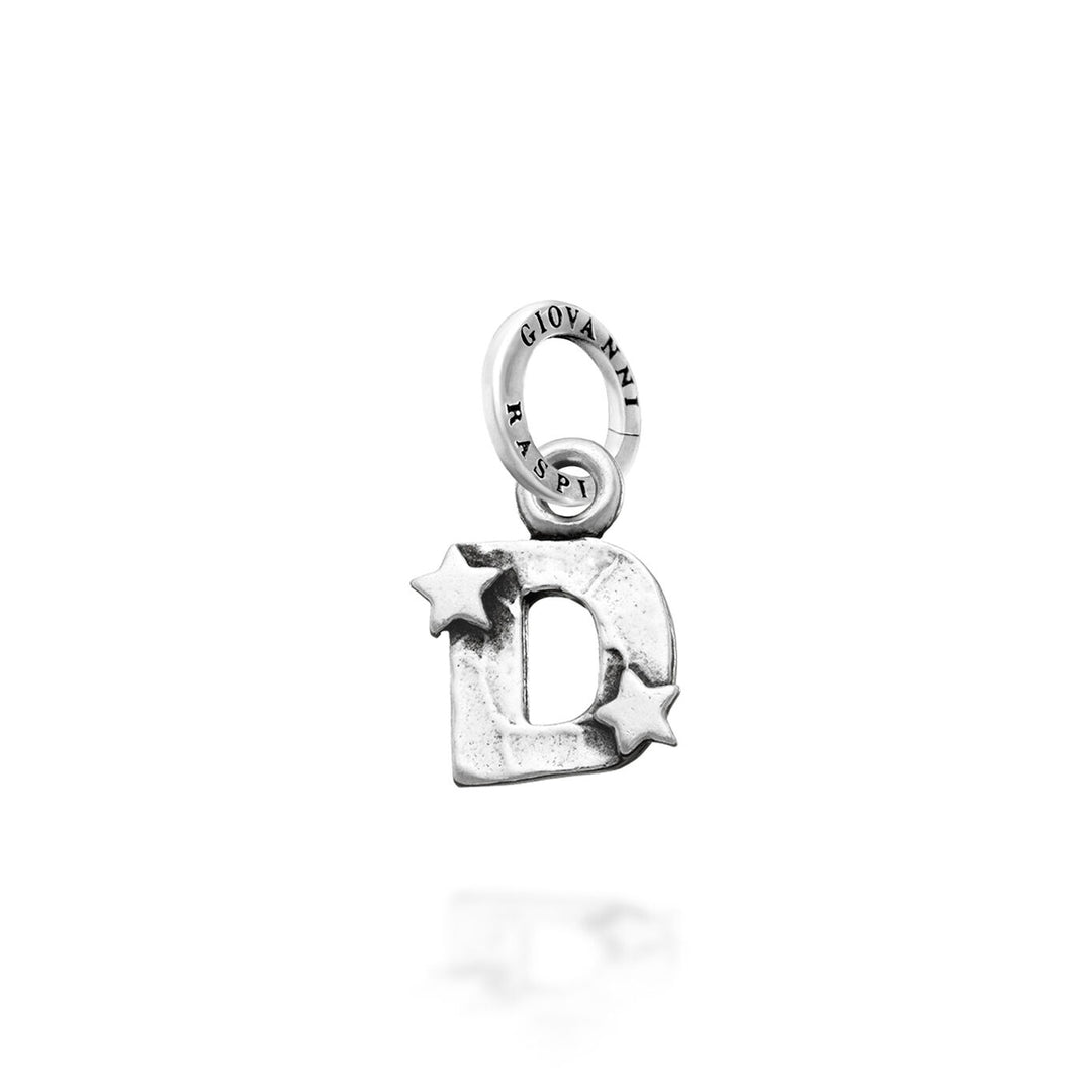 Giovanni Raspini Charm "D" avec étoiles 6650