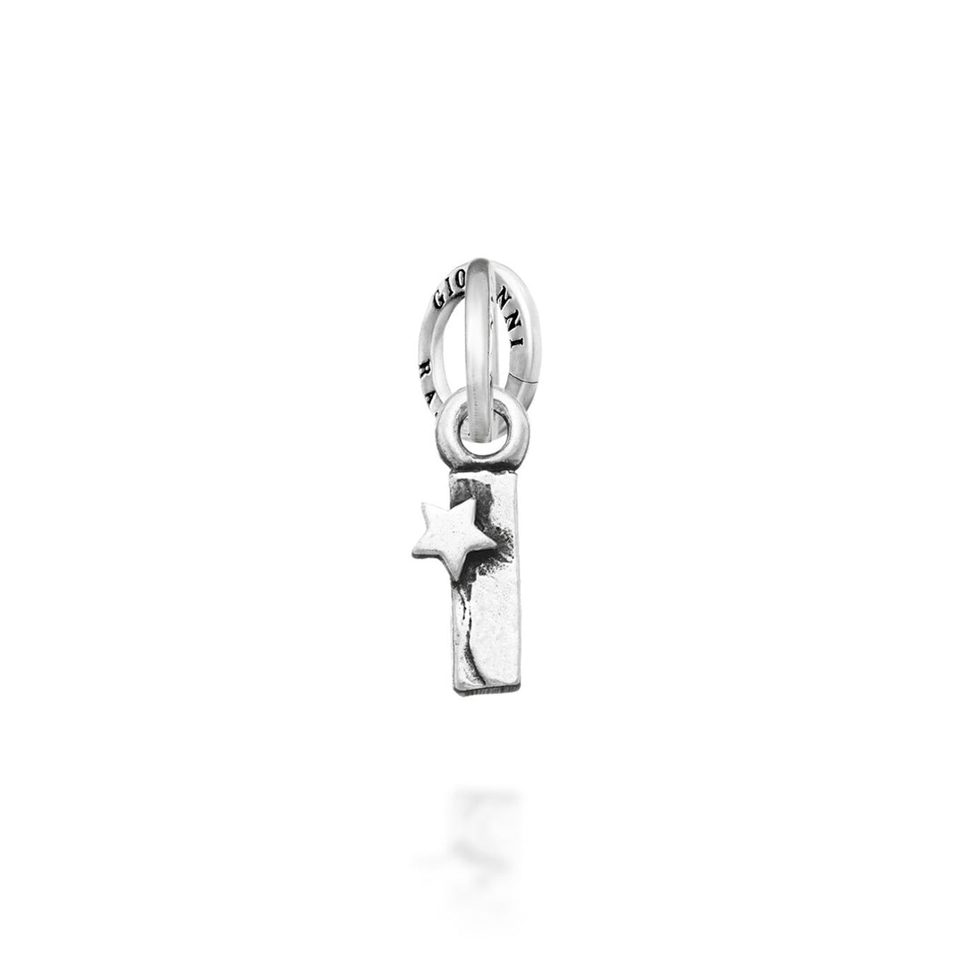 Giovanni Raspini Charm "I" con estrellas 6655