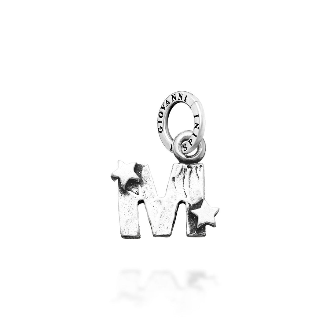 Giovanni Raspini Charm "M" con estrellas 6657