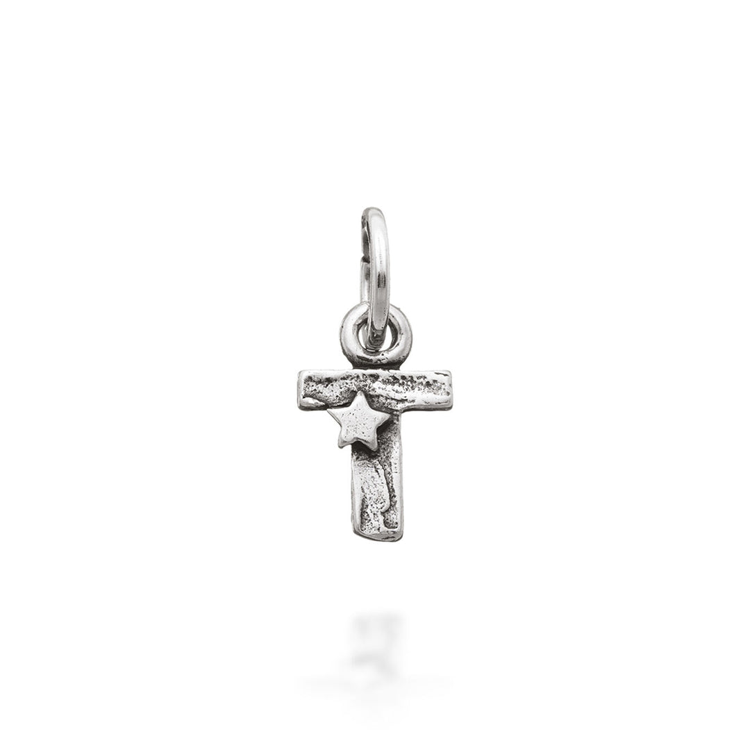 Giovanni Raspini Charm "T" con estrellas 6664