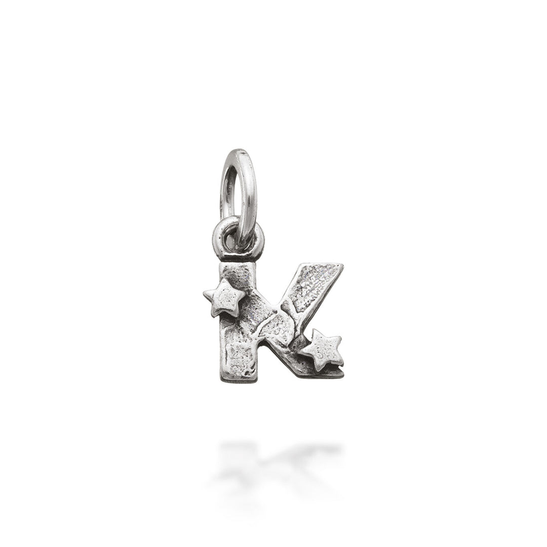Giovanni Raspini Charm „K“ mit Sternen 6669