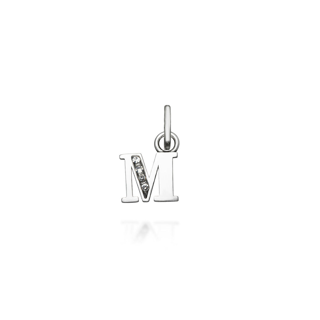 Giovanni Raspini Mini-Charm „M“ Kristall 12151