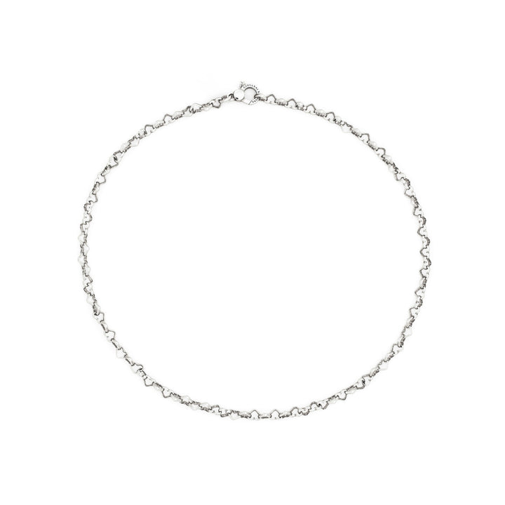 Collar de cadena de corazón Giovanni Raspini Collar de plata 925 12618