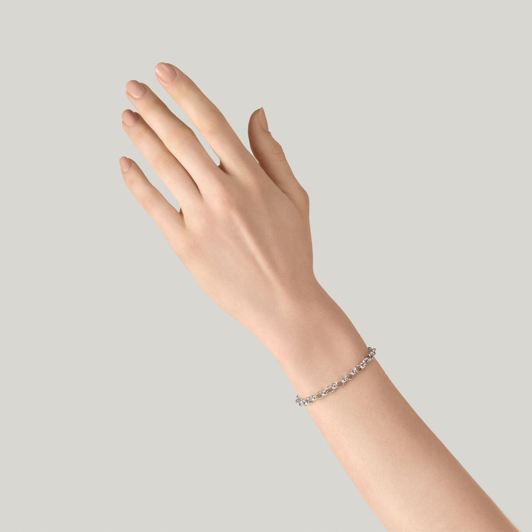 Bracelet rolò moyen Giovanni Raspini Bracelet en argent 925 12622