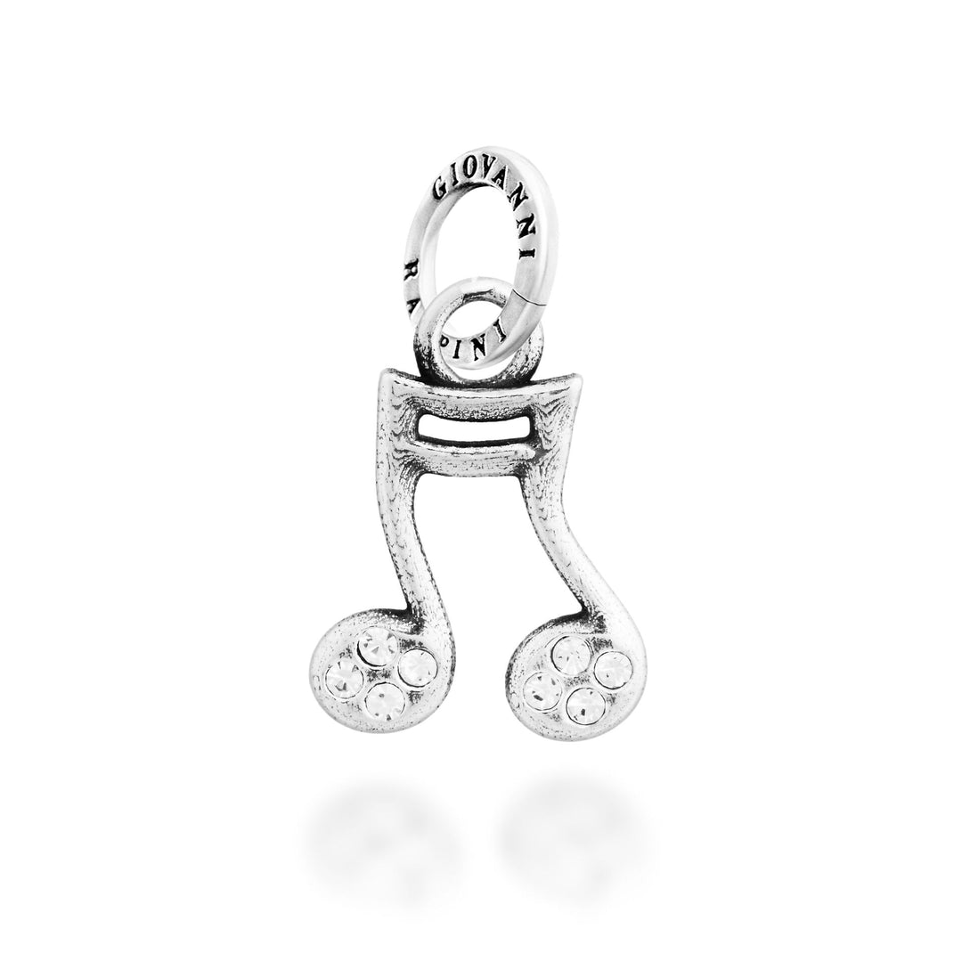 Giovanni Raspini Charm Nota Crystal - Charm in Argento e zirconi - 12754