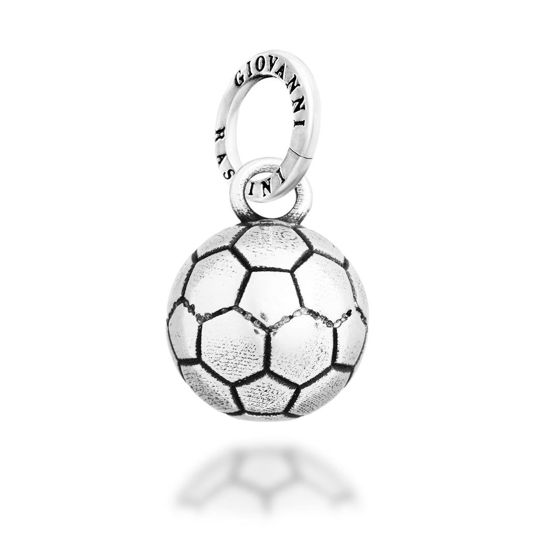 Giovanni Raspini Kleiner Fußball-Charm – Silber-Charm – 12762