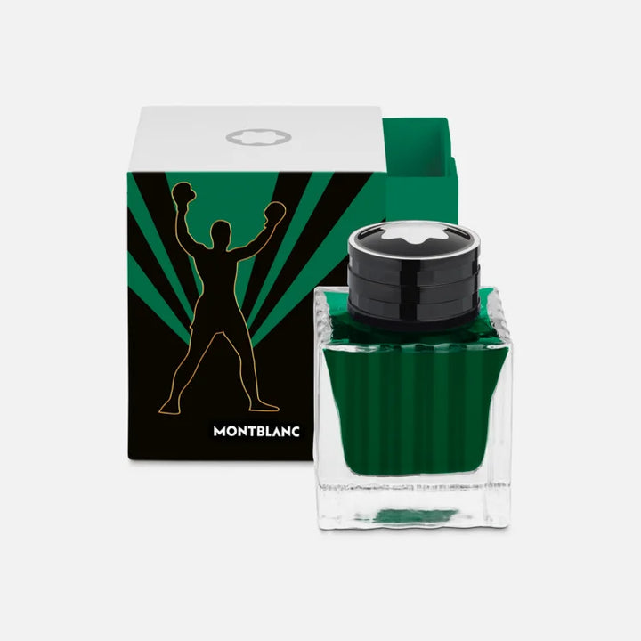 Montblanc Tintenflasche 50 ml Great Characters Muhammad Ali Special Edition grün 130298