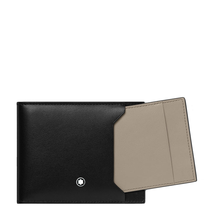 Cartera Montblanc 6cc con tarjetero extraíble 131250