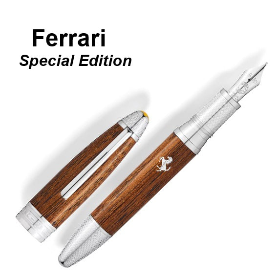 Stylo plume Montblanc Meisterstück Grands Maîtres Ferrari Tailor Made Classica Special Edition pointe M 131318