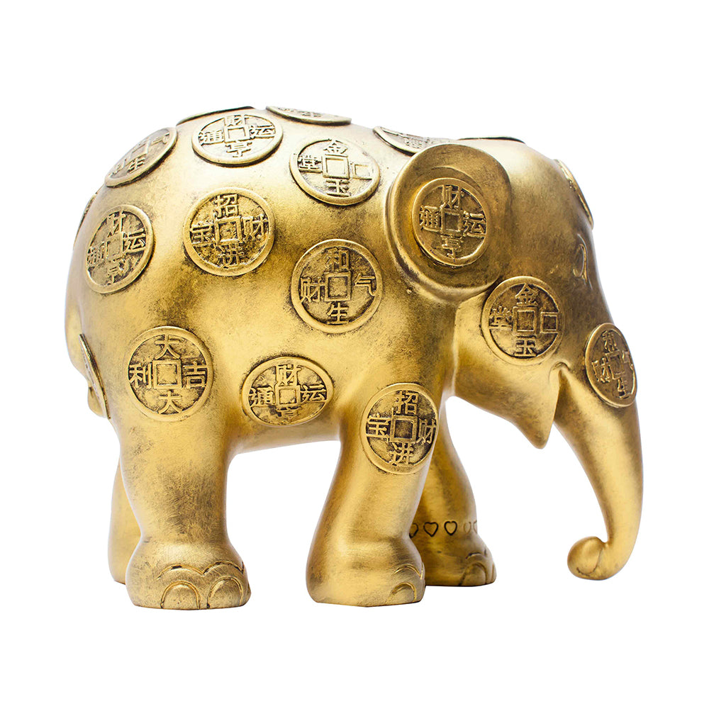 Elephant Parade Elefante Lucky Coins 20cm Limited Edition 750 stuks Lucky Coins 20