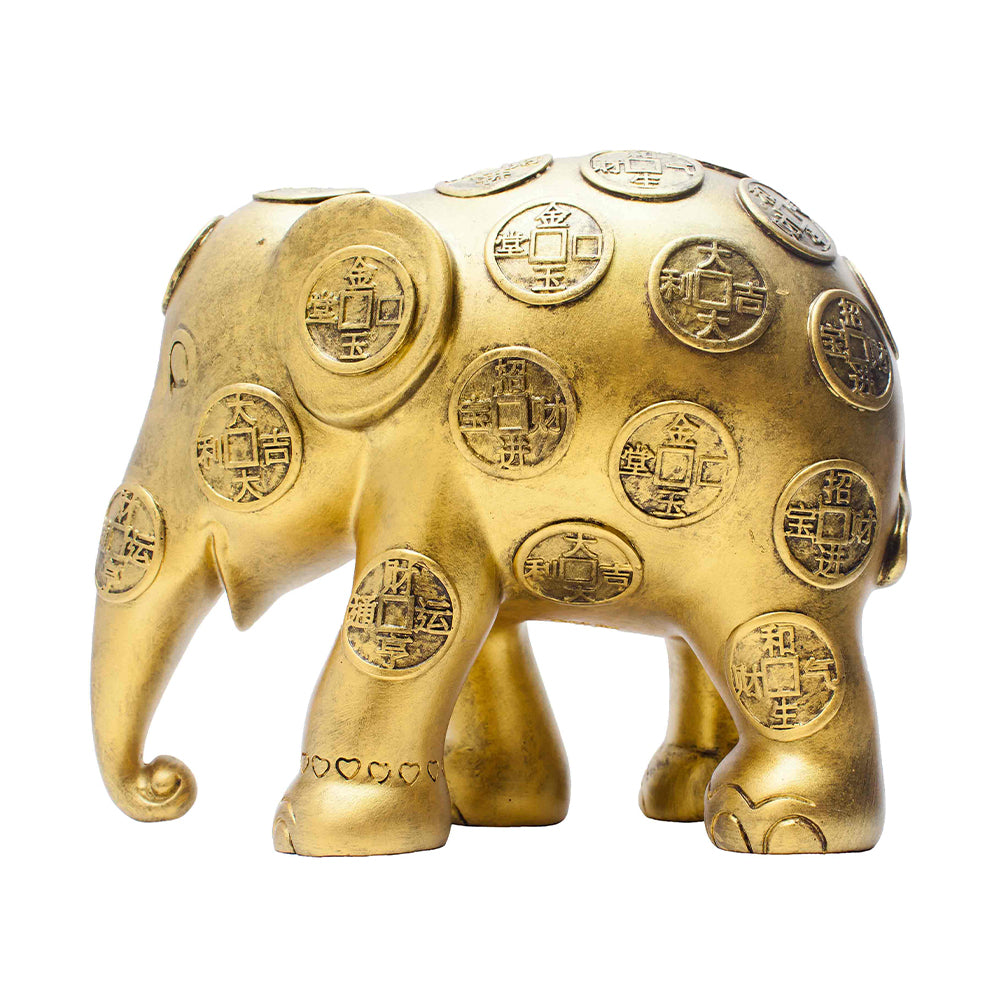 Elephant Parade Elefante Lucky Coins 20cm Limited Edition 750 stuks Lucky Coins 20