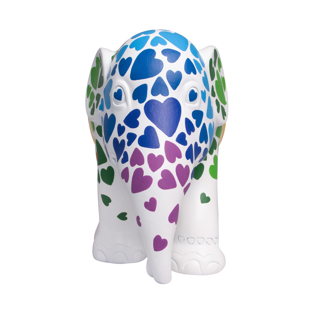 Elefantenparade-Elefant Farbe der Liebe 15 cm Esther Springer Europe Herd SKU Farbe der Liebe