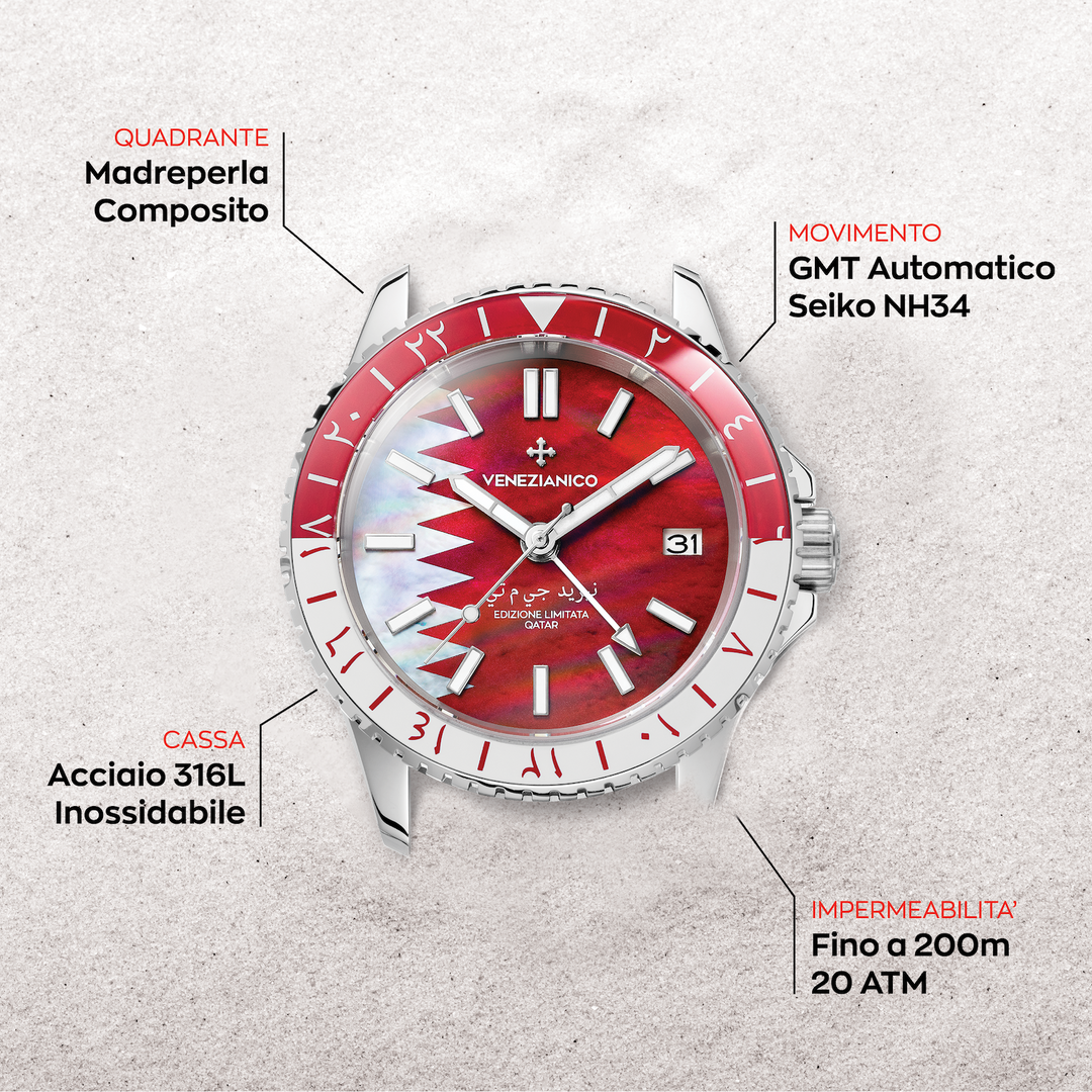 Nereide veneciana GMT - Edición limitada de Qatar