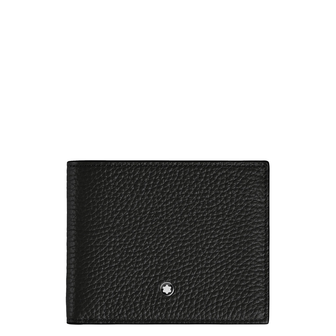 Montblanc 6cc Geldbörse schwarz 220198
