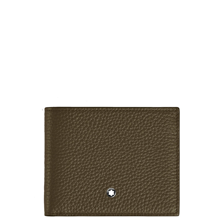 Cartera Montblanc con monedero 4 compartimentos caqui 220216