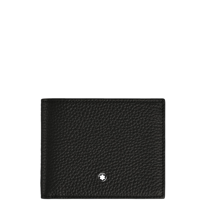 Cartera Montblanc con monedero 4 compartimentos negro 220217