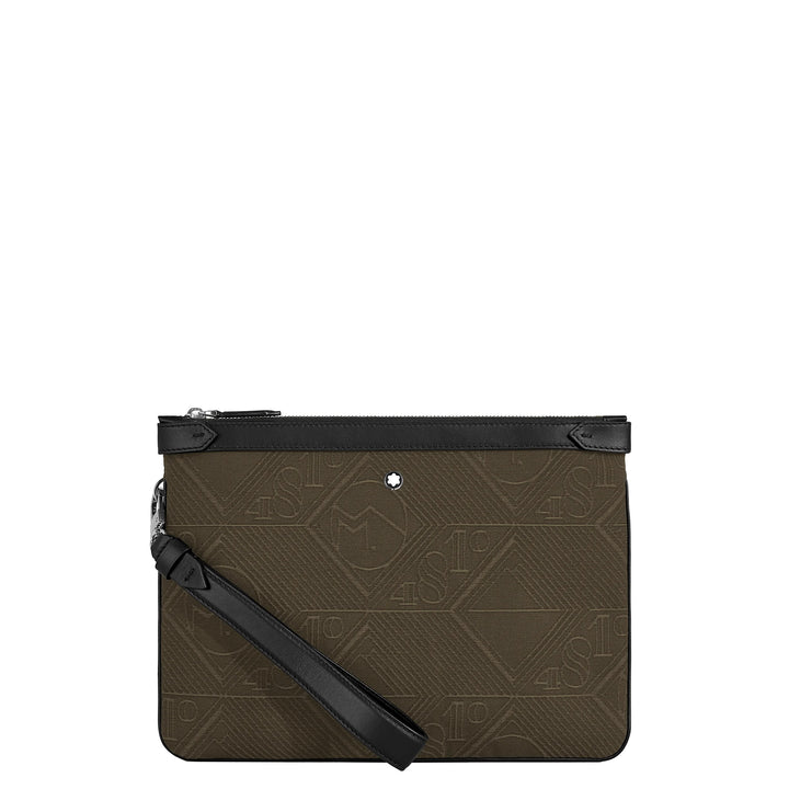 Pochette Montblanc 4810 vert kaki 220262