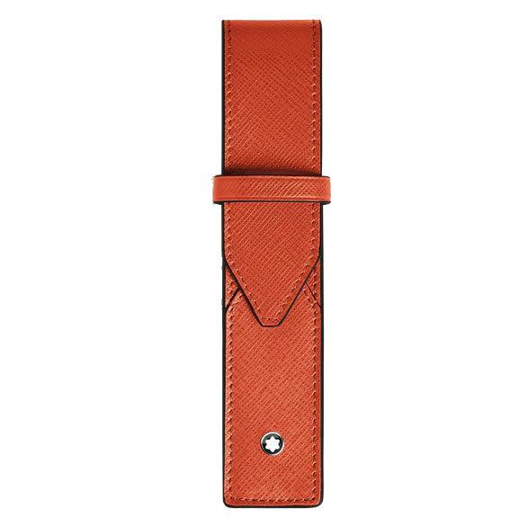 Montblanc case for 1 writing instrument Envelope mandarin 221470