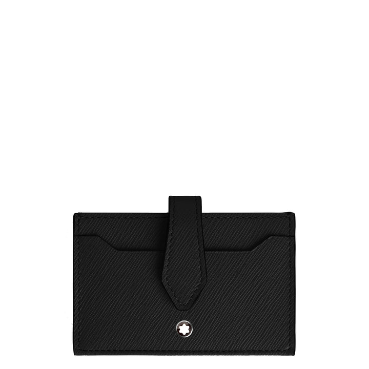 Porte-cartes Montblanc 5 compartiments Sartorial Noir 199380