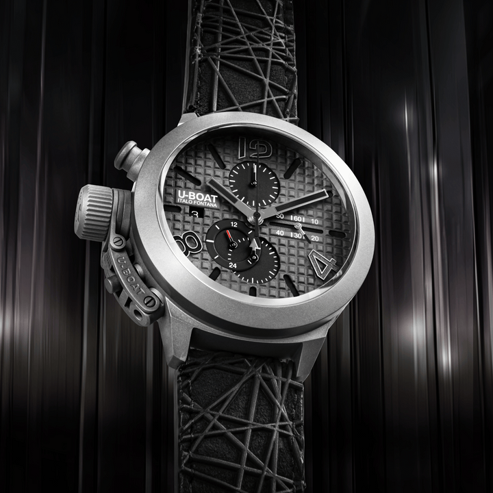 Reloj U-BOAT Classic 45 Titanio Tungsten Grey 45mm gris automático titanio 3002