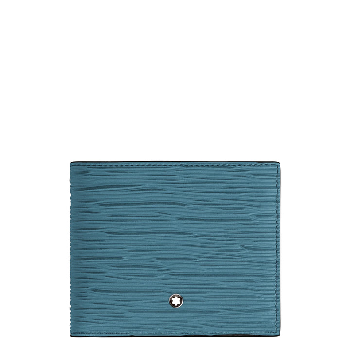 Portefeuille Montblanc 8 compartiments 4810 Bleu Fumé 199343