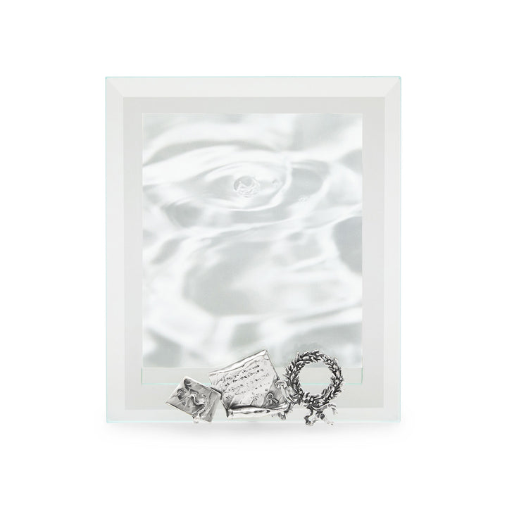 Giovanni Raspini Graduation Light Frame - Cadre en argent et verre taillé - 02324