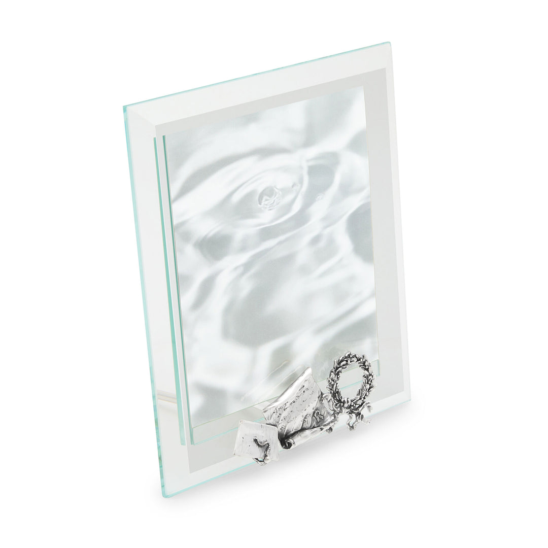Giovanni Raspini Graduation Light Frame - Cadre en argent et verre taillé - 02324
