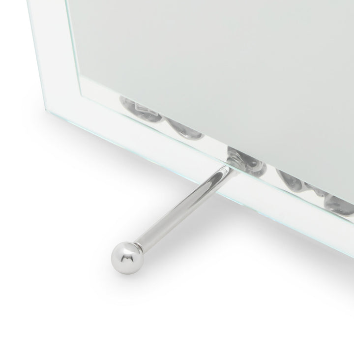 Giovanni Raspini Anemone Light Frame - Silver and cut glass frame - 02389